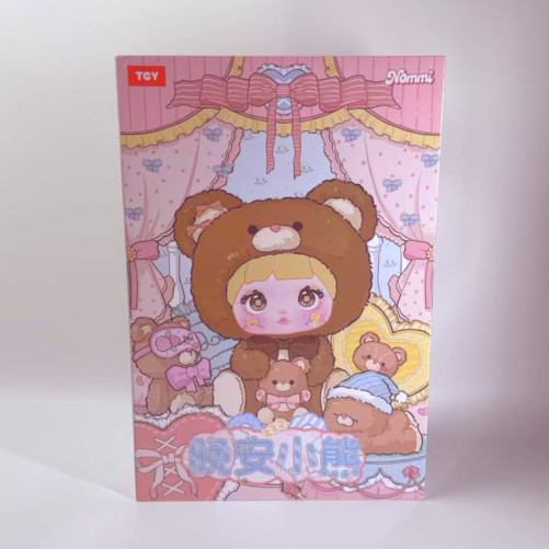 NOMMI 400% -V1 Good Night Bear Plush Series Blind Box