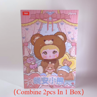 NOMMI 400% -V1 Good Night Bear Plush Series Blind Box